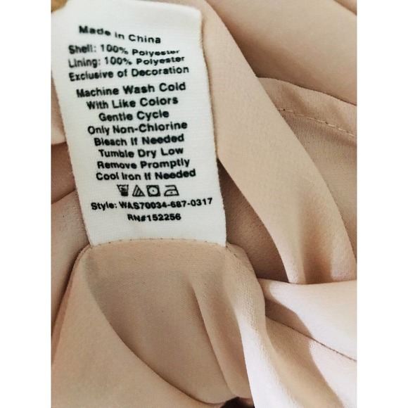 Anthropologie Avec Les Filles | Dress Small Brown V-neck A-line Skater Mini - Picture 7 of 10